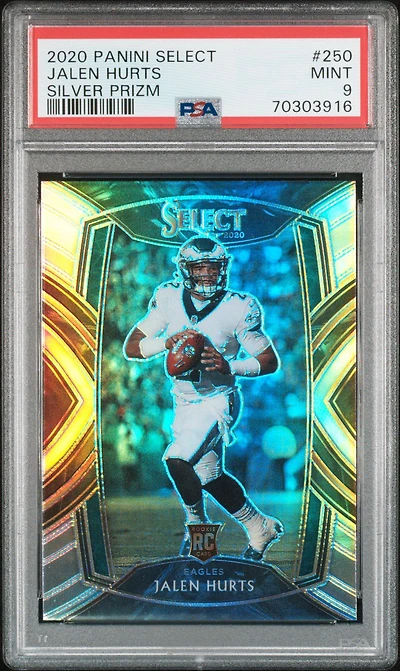 2020 Panini Select Jalen Hurts PSA