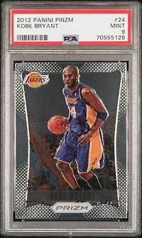 2012 Panini Prizm 24 Kobe Bryant PSA 9