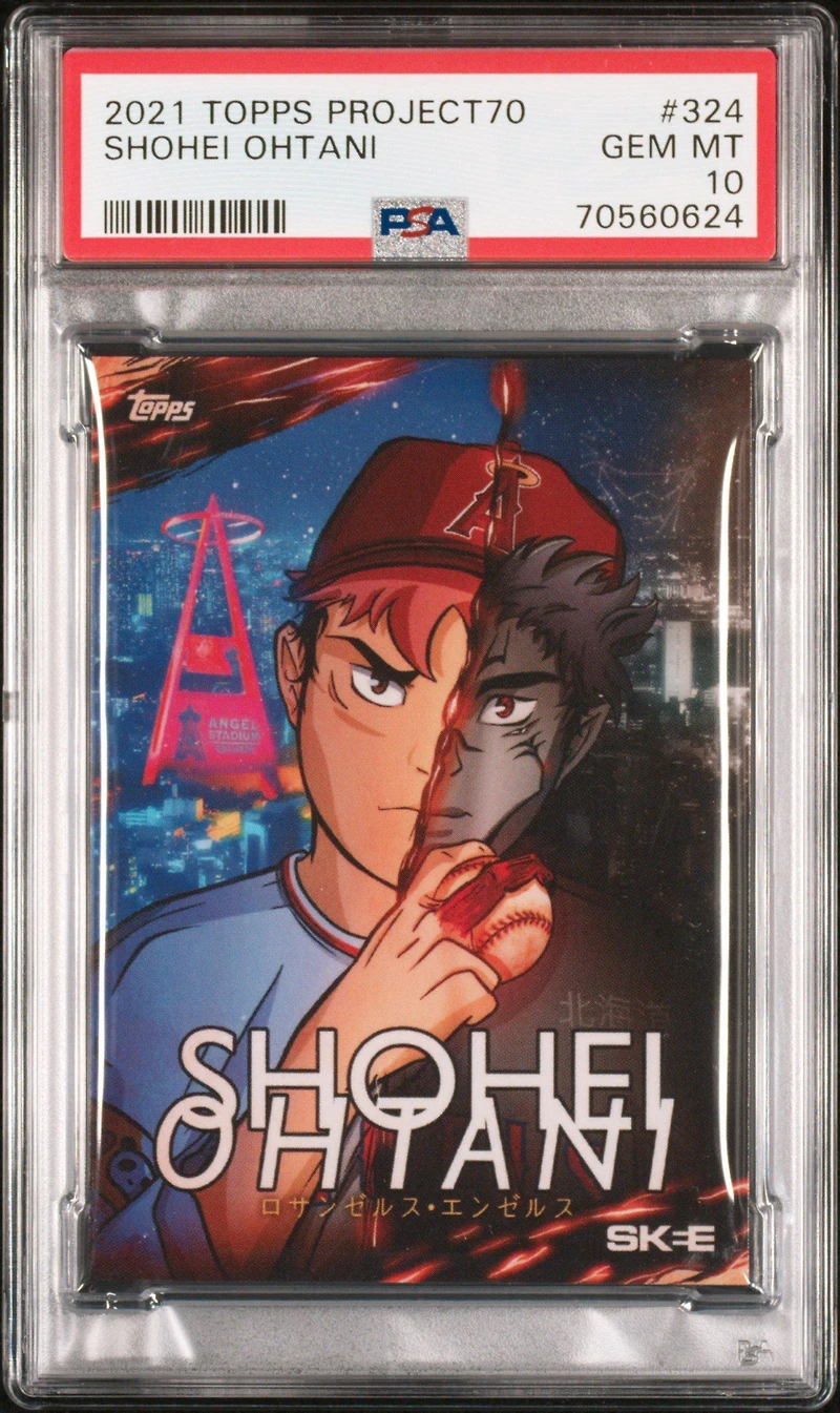 2021 Topps Project70 Shohei Ohtani PSA 10
