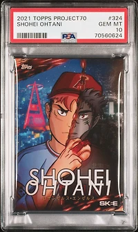 2021 Topps Project70 Shohei Ohtani PSA 10