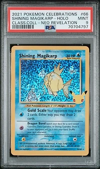 2021 Pokemon Celebrations Classic Collection 66 Shining Magikarp-holo PSA