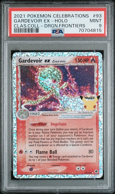 2021 Pokemon Celebrations Classic Collection 93 Gardevoir Ex PSA