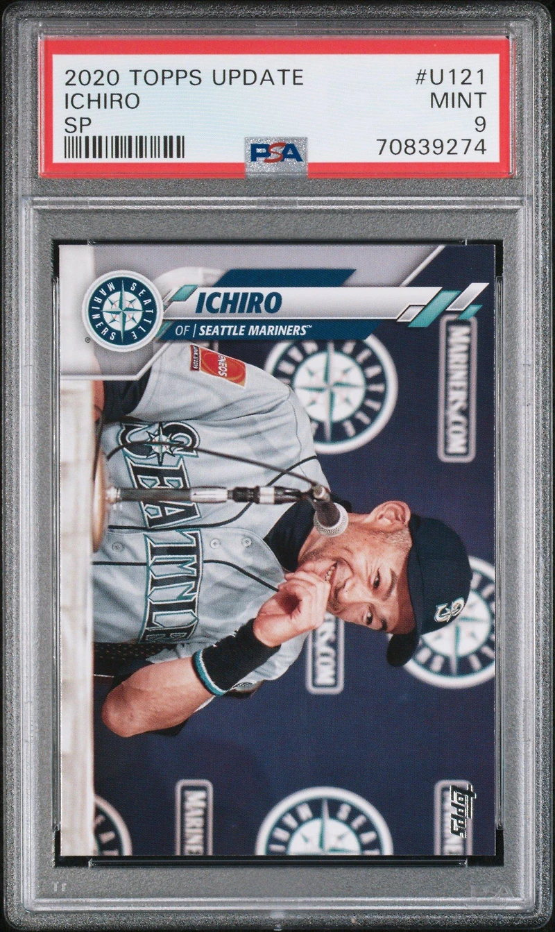 2020 Topps Update U121 Ichiro Sp PSA 9