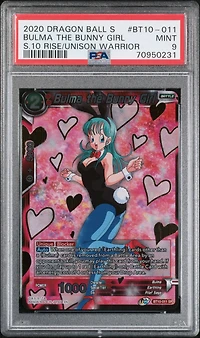 2020 Dragon Ball Super Card Game Series 10 Rise Of The Unison Warrior Bt10-011 Bulma The Bunny Girl PSA 9