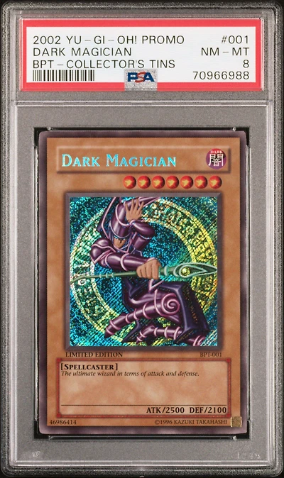 2002 Yu-gi-oh! Promo Bpt-collector's Tins 001 Dark Magician PSA