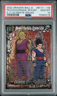 2022 Dragon Ball Super Card Game Series 17 Ultimate Squad Bt17-148 Piccolo & Son Gohan