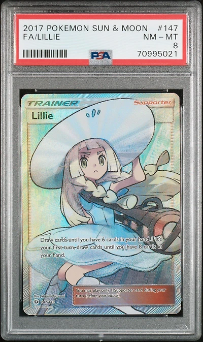 2017 Pokemon Sun & Moon 147 Fa/lillie PSA