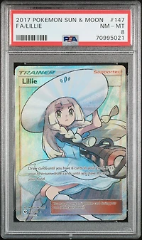 2017 Pokemon Sun & Moon 147 Fa/lillie PSA