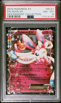 2016 Pokemon Xy Generations Radiant Collection Rc21 Sylveon Ex PSA