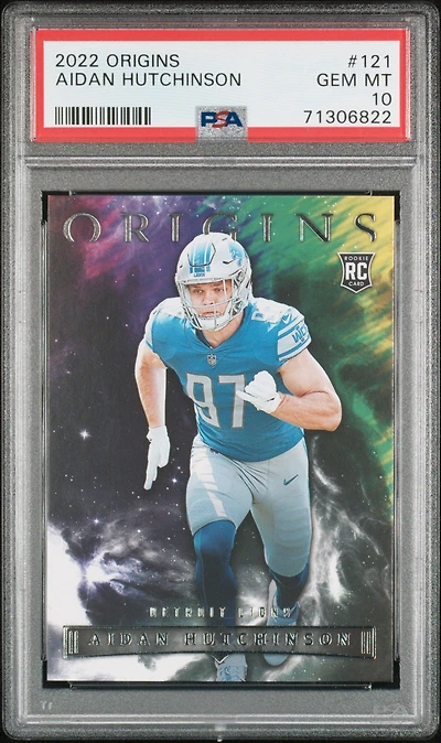 2022 Panini Origins 121 Aidan Hutchinson PSA 10