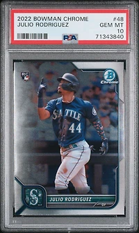 2022 Bowman Chrome 48 Julio Rodriguez PSA