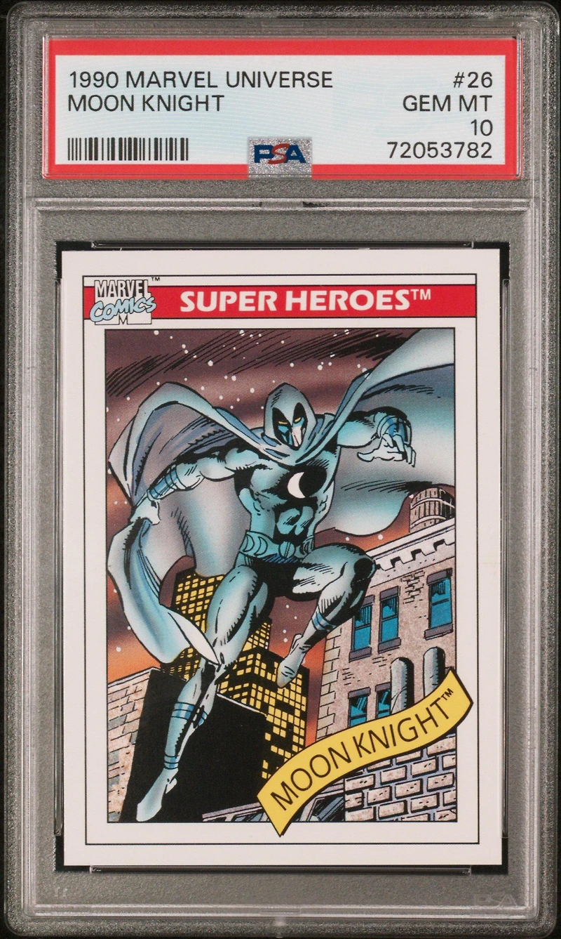 1990 Marvel Universe 26 Moon Knight PSA 10