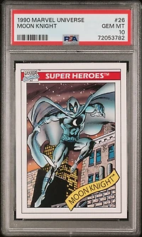 1990 Marvel Universe 26 Moon Knight PSA 10