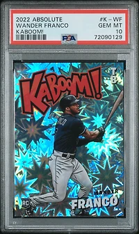 2022 Panini Absolute Kaboom! K-wf Wander Franco PSA 10