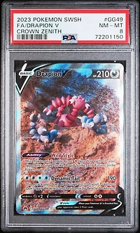 2023 Pokemon Sword And Shield Crown Zenith Gg49 Full Art/drapion V PSA