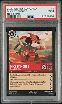 2022 Disney Lorcana Promo 1 Mickey Mouse