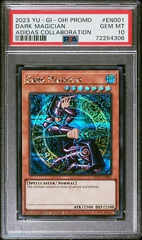 2023 Yu-gi-oh! Promo En001 Dark Magician Adidas Collaboration PSA 10