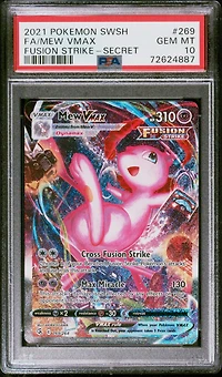 2021 Pokemon Sword & Shield Fusion Strike Fa/mew Vmax PSA
