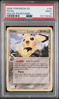 2006 Pokemon Ex Holon Phantoms 76 Pichu PSA 9
