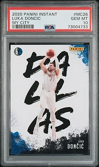2020 Panini Instant My City Mc26 Luka Doncic PSA 10