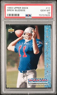 1993 Upper Deck 11 Drew Bledsoe PSA 10