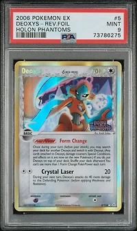 2006 Pokemon Ex Holon Phantoms 5 Deoxys PSA