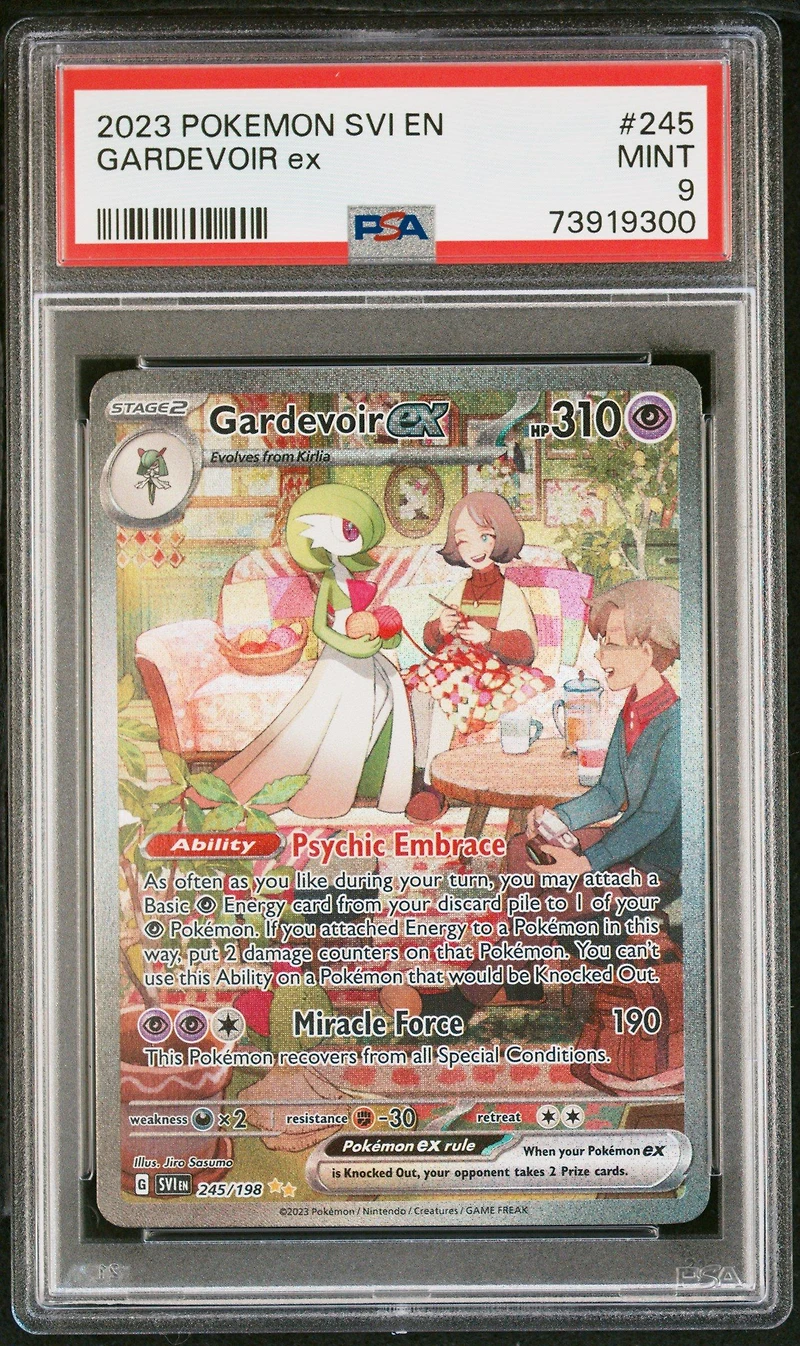 2023 Pokemon Svi En-scarlet & Violet 245 Gardevoir Ex Special Illustration Rare PSA
