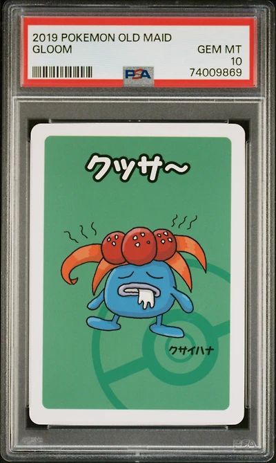 2019 Pokemon Old Maid Gloom PSA 10