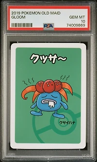 2019 Pokemon Old Maid Gloom PSA 10