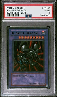2004 Yu-gi-oh! Dark Beginning 1 En153 B. Skull Dragon PSA 9