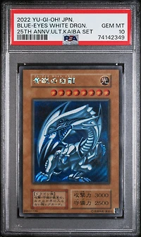 2022 Yu-gi-oh! Japanese 25th Anniversary Ultimate Kaiba Set null Blue PSA 10