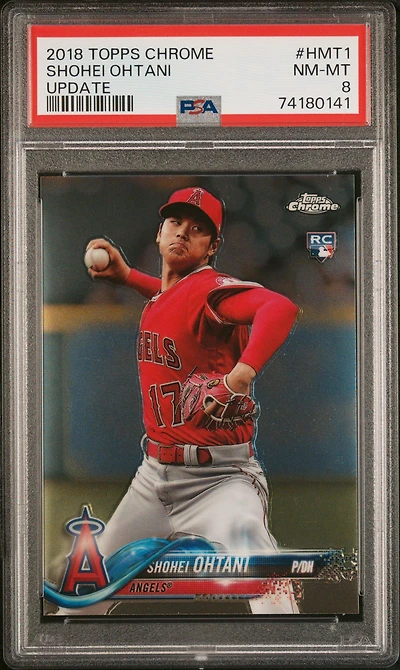 2018 Topps Chrome Update Hmt1 Shohei Ohtani PSA