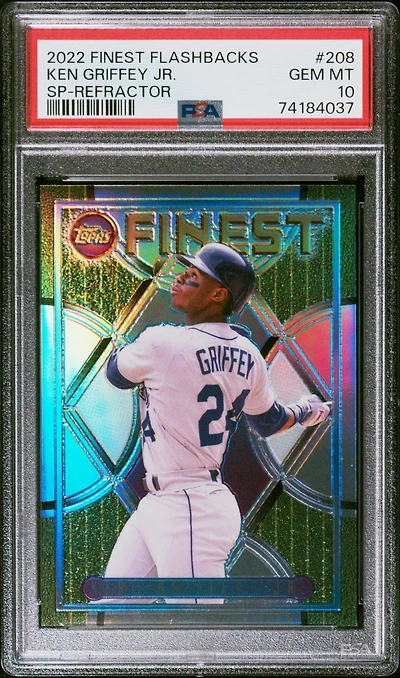 Topps Finest Flashbacks Ken Griffey Jr. PSA 10