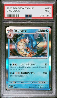 2023 Pokemon Japanese Sv1a-triplet Beat 023 Gyarados PSA