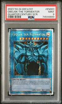 2023 Yu-gi-oh! Lc01-legendary Collection: 25th Anniversary Edition En001 Obelisk The Tormentor PSA