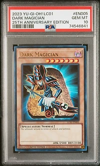 2023 Yu-gi-oh! Lc01-legendary Collection: 25th Anniversary Edition En005 Dark Magician PSA