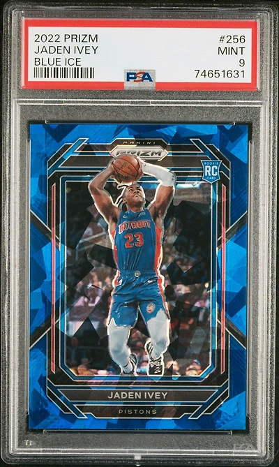 2022 Panini Prizm 256 Jaden Ivey PSA