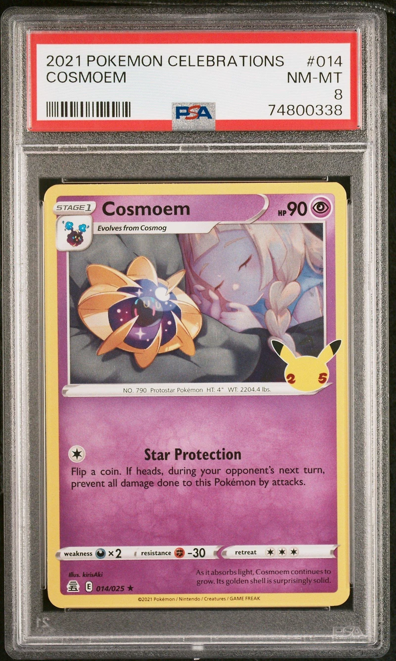 2021 Pokemon Celebrations 014 Cosmoem PSA