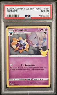 2021 Pokemon Celebrations 014 Cosmoem PSA