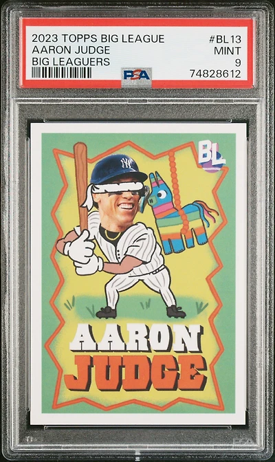 2023 Topps Big League Topps Big Leaguers Bl13 Aaron Judge PSA 9