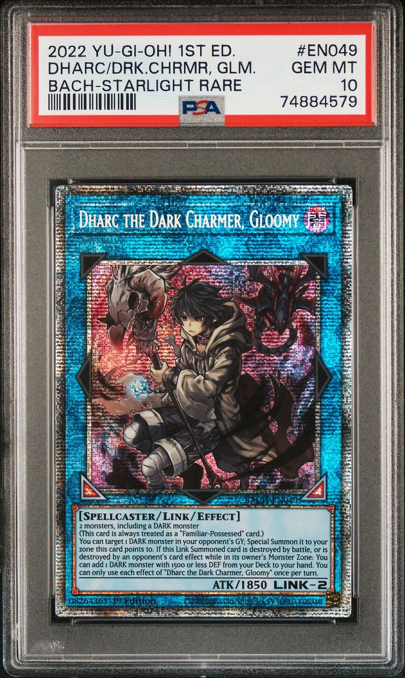 2022 Yu-gi-oh! Bach-battle Of Chaos En049 Dharc The Dark Charmer