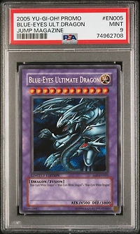 2005 Yu-gi-oh! Promo Jump Magazine En005 Blue-eyes Ultimate Dragon PSA 9