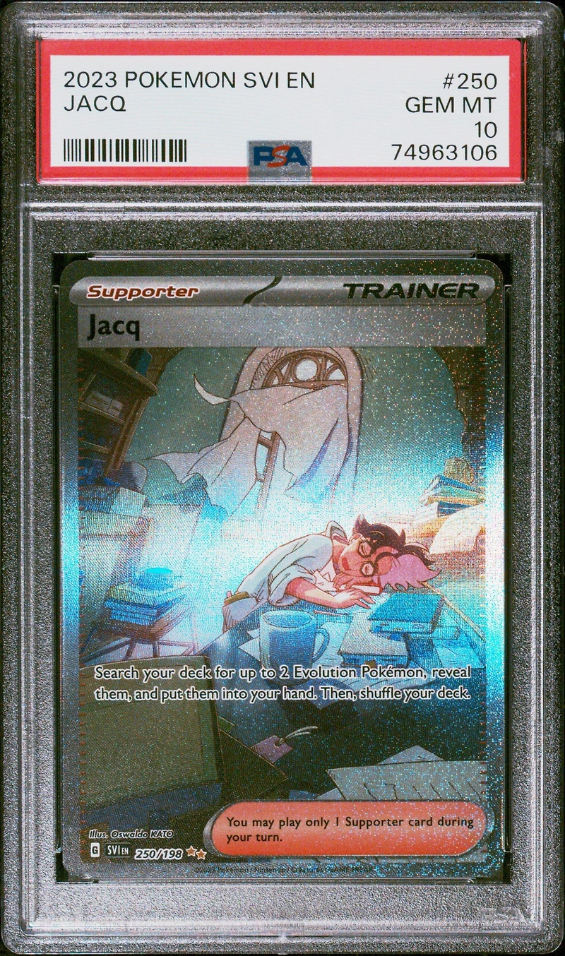 2023 Pokemon Svi En-scarlet & Violet 250 Jacq PSA
