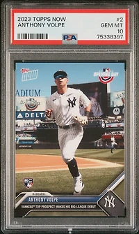 2023 Topps Now Anthony Volpe PSA