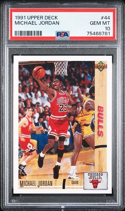 1991 Upper Deck 44 Michael Jordan PSA 10