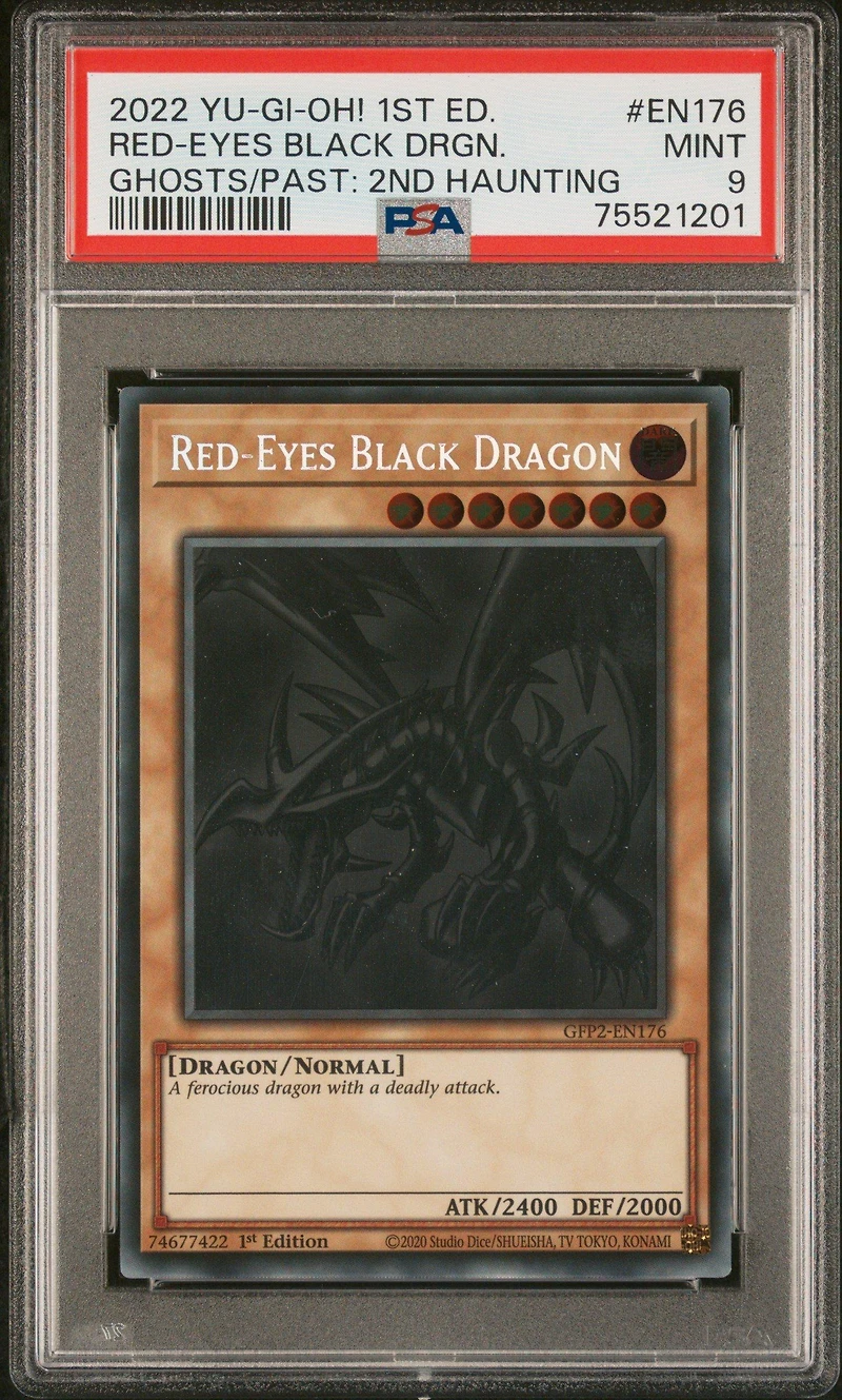 2022 Yu-gi-oh! Gfp2-ghosts From The Past: The 2nd Haunting En176 Red PSA 9