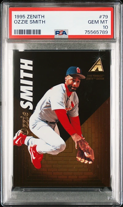 1995 Zenith 79 Ozzie Smith PSA 10
