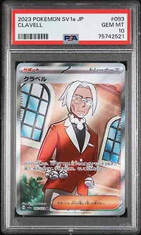 2023 Pokemon Japanese Sv1a-triplet Beat 093 Clavell Super Rare PSA
