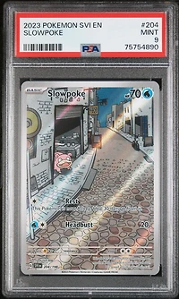 2023 Pokemon Svi En-scarlet & Violet 204 Slowpoke PSA 9