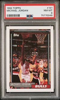 1992 Topps 141 Michael Jordan PSA